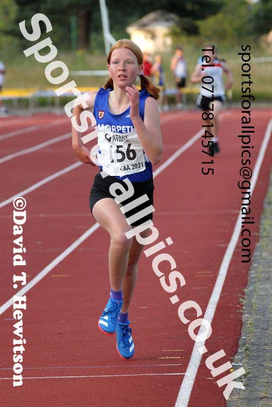 1500 metres, 2021 North East Grand Prix 5, Monkton, Wednesday, July 21st. Photo: David T. Hewitson/Sports for All Pics